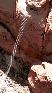 Rise above the ordinary on #AlUla Stairway! 🌟✨